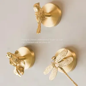 European Vintage Brass Creative Hook thumbnail-1