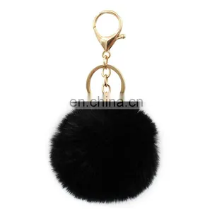 Wholesale Decoration Rabbit Fur Pom Poms Fox Ball for Beanie thumbnail-2