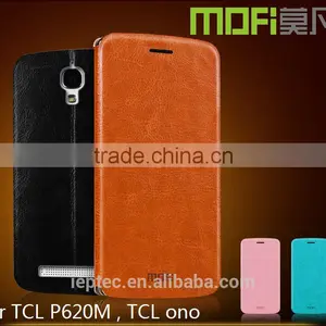 MOFi 5.5 Inch Smartphone Case for TCL P620M, Flip Leather Cover Case for TCL Ono P620M thumbnail-1