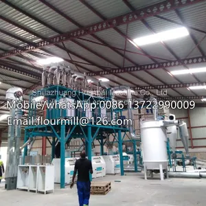 The Best Price High Quality Wheat Flour Mill Machine 20TPD Grain Flour Milling Plant In Africa thumbnail-4