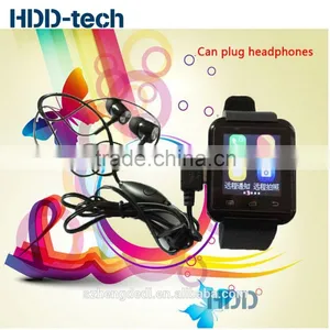 2015 Hot Selling Touch Screen Smart Watch Phone U8 Android Smart Watch Factory With Good Quality thumbnail-3