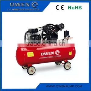 Portable Piston Belt Driven Industrial Air Compressor With CE,ROHS thumbnail-1
