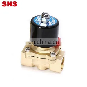 SNS 2W200-20 Wholesale G3/4 Normally Closed Brass Water Solenoid Valve thumbnail-1