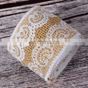 Wholesale Braid Hemp Rope Jute Burlap Lace Ribbon thumbnail-2