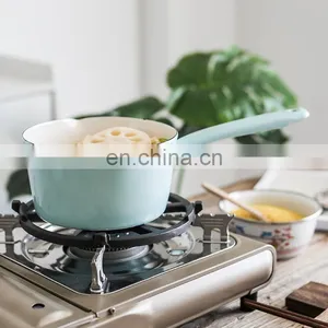 Russian Cast Iron Casserole Coffee Kettle Enamel Tea Milk Pot Set Cookware thumbnail-4