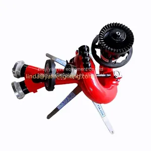 Portable Ground Fire Water Monitor Big Flow Fire Water Cannon Wholesalers thumbnail-3