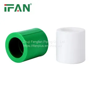 IFAN Hot Sale Customized Equal Socket Green Colour Plastic PPR Pipe Fitting thumbnail-3