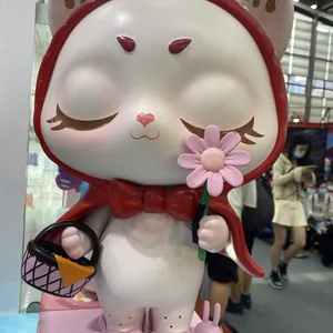 Fiberglass Simulation Model Type Fiberglass Cartoon Character Statue thumbnail-2