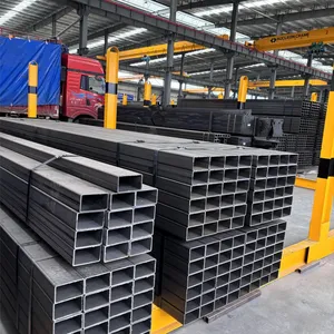 Best Wholesale Q235B Carton Steel Square Pipe Astm A36 A53 Carbon Steel Rectangular Tube/pipe Price thumbnail-1