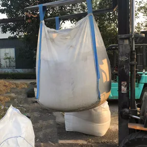 PP Woven Sacks 1 Ton Tote Bag Type A Bulka FIBC Formstable Waterproof Woven Sacks 1 Cubic Meter Bulk Vented Log Bags Super Sacks thumbnail-5
