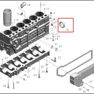 Original Bus Accessories ZK147H Oil Seal Rear Crankshaft 1005-00686 Crankshaft Rear Oil Seal for Sale thumbnail-6
