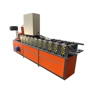 Zhengzhou Howann C84 Color Steel Door Billboard Decoration Roll Forming Machine for Sale thumbnail-1