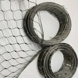 304 Stainless Steel Safety Net With 1.2mm-3.0mm Wire Diameter for Industrial Use thumbnail-2