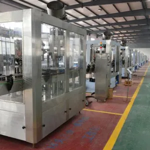 Beer / Beverage Glass Bottle Filling Machine , Automated Bottling Equipment thumbnail-1