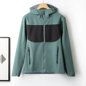Customized Logo Windbreaker With Double-layer Warm Lining, Breathable and Waterproof Autumn and Winter Raincoat Coating, Windproof S-2XL thumbnail-4