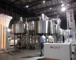 Touch Screen Large Home Brewing Equipment 2000L Sus304 Brewhouse Equipment thumbnail-2