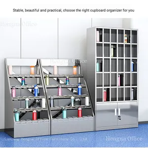Industrial Bottle Manifold (BM-CL548) | Corrosion-Resistant Weld Finish | Large Capacity 70 Cells | Wall-Side Cabinet for Food Processing Plants thumbnail-1
