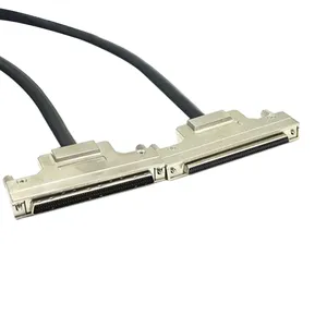 100-Pin HPDB100 Male-to-Female SCSI Cable With Metal Housing thumbnail-3