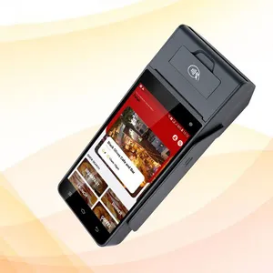 POS Receipt Printer 5.0 Screen Handheld 4G Thermal Printer for Android With 5.0MP Camera, 2 Band, BT, Touch Screen, 58mm Print Speed 90mm s, Compact thumbnail-3