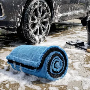 Heavy Duty Twisted Loop Microfiber Towels for Auto Washing and Drying thumbnail-1