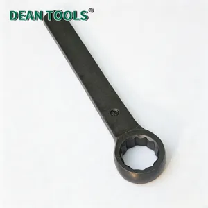 Cr-V Steel Metric Double Box End Wrench Straight Handle Ideal for Precision Mechanical Assembly Tasks thumbnail-5