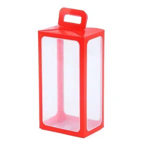 High Quality PET Material Power Puff Beauty Flat Pack Box thumbnail-4