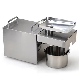 MO-Qdmdch High Oil Extraction Rate GW021 Automatic Stainless Steel Oil Press Machine Cold Hot Press for Peanut Sesame Walnut Seed Nut Home Use thumbnail-2
