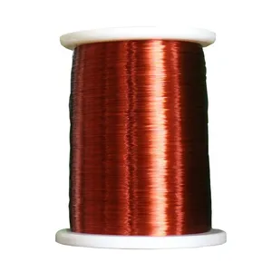 Solderable UEW-F AWG 44 0.05mm Enameled Copper Wire Polyurethane Enameled Copper Wire thumbnail-1