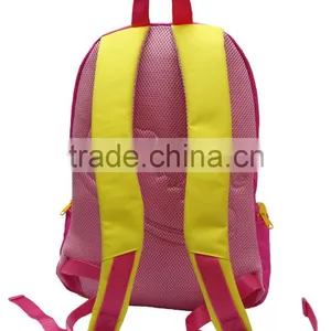 Pink Color 600D Polyester Useful Sport Backpack thumbnail-3
