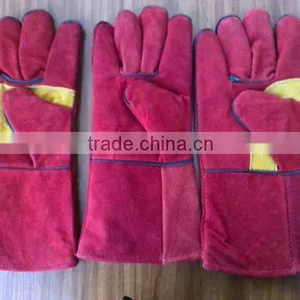 Low Price Cowhide Welding Gloves thumbnail-1
