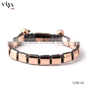 Viya Luxury Mens Bracelets With Charm Square Beads Chinese Knot thumbnail-6