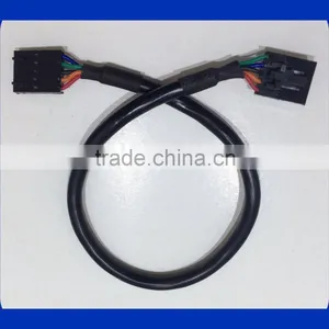 2.54Pittch UL 94v-0 From 1-9 Pin Black Color Connector For Wire Harness thumbnail-2