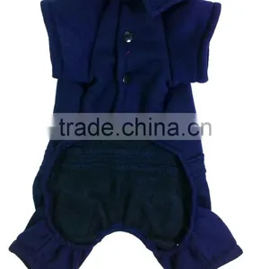 Blue Color Spring and Autumn Apparel USA FBI Printed Pet Fleece Dog Clothes thumbnail-5