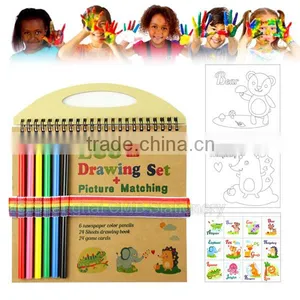 Eco Friendly Kids Travel Rainbow Art Color Pencil Set thumbnail-3