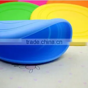 2015 Wholesale Frisbee, High Quality Silicone Frisbee, Dog Toy thumbnail-3