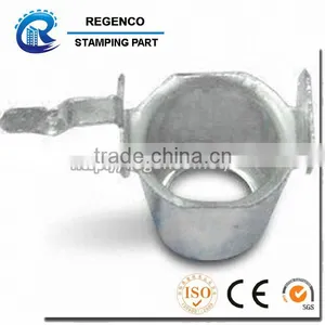 Deep Drawing Capacitor, Made of Brass Material, Tin Plating Finish thumbnail-1