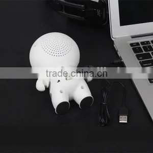 (Cheap) Top Wireless Mini Bluetooth Speaker, Silicon Baymax Portable Mini Speaker, Pocket Portable Bluetooth Speaker thumbnail-2