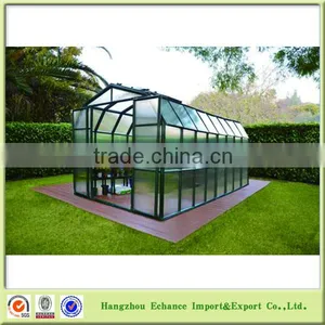 Garden Green House/garden Greenhouses Aluminum Frame and Plastic Board Hot Sell in German thumbnail-1