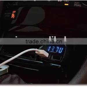 Digital Volt Meters Monitor Panel Meter 12V 24V USB Output Car Charger for Ipad thumbnail-6