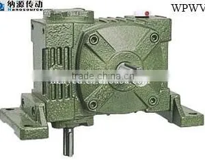 Wpwv Small Cast Iron Housing Electric Motor 90 Degree Transmission Worm Gearbox thumbnail-1