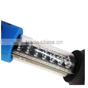 30+6 LED Pull Up Rechargable Telescopic Flashlight Work Light thumbnail-2