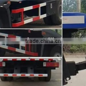 HOT SALE FAW Road Towing Truck Heavy Wrecker With Flat Low Bed thumbnail-3