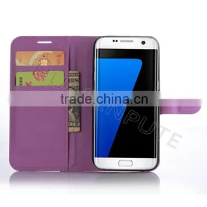 China Supplier Smartphone Leather Pouch for Samsung Galaxy S7 Edge Case thumbnail-3