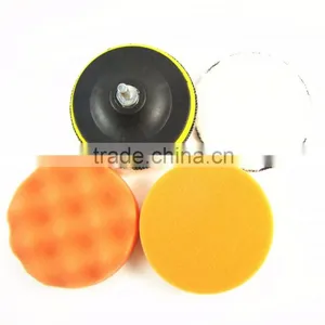 1x Sponge Cone Metal Polishing Foam Pad Wool Buffing Polishing Ball-Select Color thumbnail-1