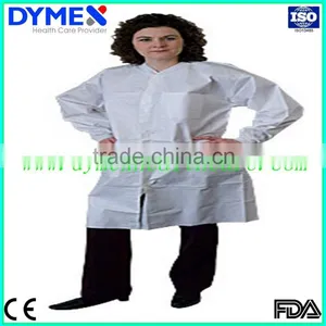 White Dental Scrubs Lab Coat thumbnail-2