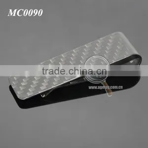 Box Packing High-grade Aristocratic Family 100% Real Matt Color Carbon Fiber Money Clip Wallet thumbnail-4