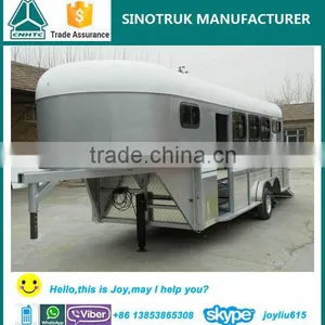 Austraila HOT SALE Large Horse Trailer, Classic Horse Trailers, Gooseneck Horse Trailer Quality Choice thumbnail-1
