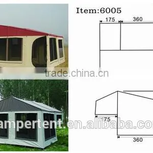 Outdoor Heavy Duty Camper Trailer Tent thumbnail-2