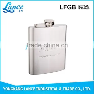 Food Grade Laser Logo Flask for Drinking Wine Hip Flask thumbnail-2