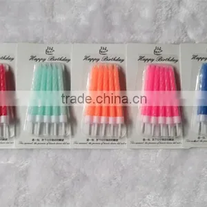Art Tapered Candle/Art Birthday Candle/Art Paraffin Wax Candle thumbnail-1
